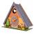 Kikkerland - Cuckoo Clock - 22 cm x 18.25 cm x 9 cm - Gadgets