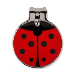 Kikkerland - Ladybug Nail Clipper - 4.25 cm x 5.25 cm x 1.5 cm - Beauty