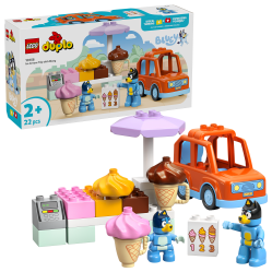 LEGO - DUPLO Bluey - Ice Cream Trip with Bluey (10458) - Toys