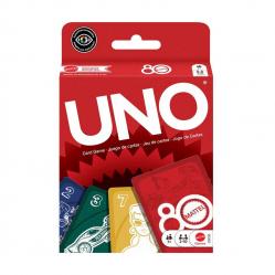 Mattel Games - UNO 80th Ruby Red (JGK30) - Toys