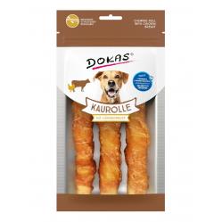 Dokas - Chewy roll with chicken breast - 150gr - Pet Supplies
