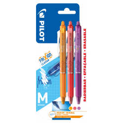 Pilot - FriXion Clicker 0.7 &ndash; (Pack of 3) - Office and School Supplies