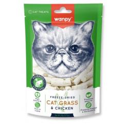 wanpy - Wanpy Cat Freeze Dried Cat Grass & Chicken 20g - 20g - Pet Supplies