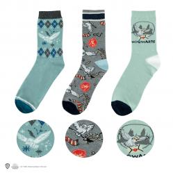 Set of 3 socks Hedwig - Harry Potter (CR1602) - Fan Shop and Merchandise