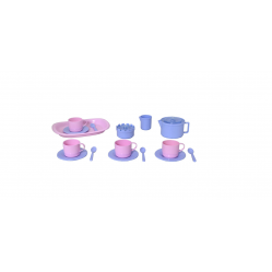 PLASTO - Coffee set - 18 parts (2900000ROS) - Toys