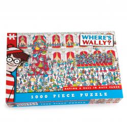 University Games - Where's Wally - Having a Ball in Gaye Paree - 1000pc (710-5975) - Toys