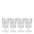 Stelton - Pilastro Wine Glass 0.18 L - 4 Pcs. - Home and Kitchen