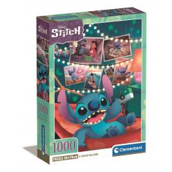 Clementoni - Puzzle 1000 pcs - Disney Stitch (39793) - Toys