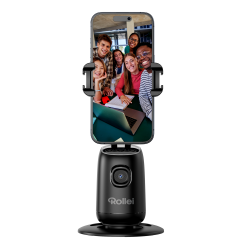 Rollei - Desktop I with AI Tracking I Easy Creator - 9.5 x 9.5 x 13.5 - 18.8 cm - Electronics