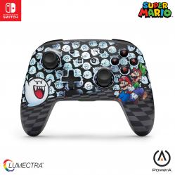 PowerA Enhanced Wireless Controller for Nintendo Switch with Lumectra – Mario Peek-A-Boo - Nintendo Switch