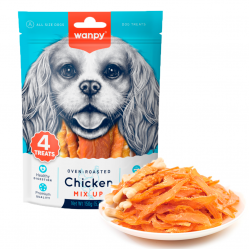 wanpy - Chicken Mix Up Value Pack - 150g - Pet Supplies