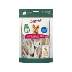 Dokas - Dried rabbit ears - 100gr - Pet Supplies