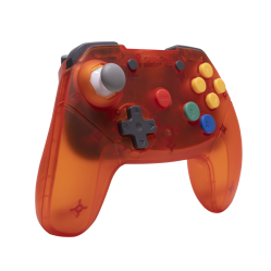 Retro-Fighters - Brawler64 2.4G Controller - Orange - Video Games and Consoles