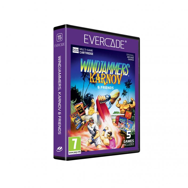 Evercade Windjammers, Karnov & Friends - BLAZE TAB Plus Evercade Windjammers, Karnov & Friends - BLAZE TAB Plus