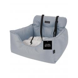 Nordic paws - Cozy Lux Carseat - Beige - 53x50x35 cm - Pet Supplies