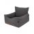 Nordic paws - Velvet Carseat - Grey - 53 x 50 cm - Pet Supplies