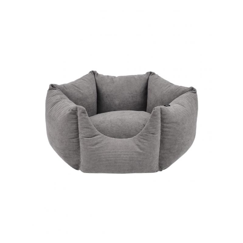 Nordic paws - Dogbed ComfyHex - Anthracite - Medium 65 x 65 x 25,5 cm - Pet Supplies Nordic paws - Dogbed ComfyHex - Anthracite - Medium 65 x 65 x 25,5 cm - Pet Supplies