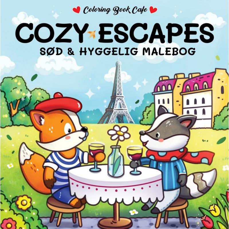 Cozy Escapes - Cozy Coloring: Cute and Cozy Coloring Book - Toys