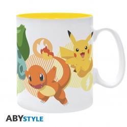 POKEMON Mug - Pikachu and starters - 460 ml - Fan Shop and Merchandise