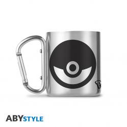 POKEMON Mug Carabiner - Pokeball - 235ml - Fan Shop and Merchandise