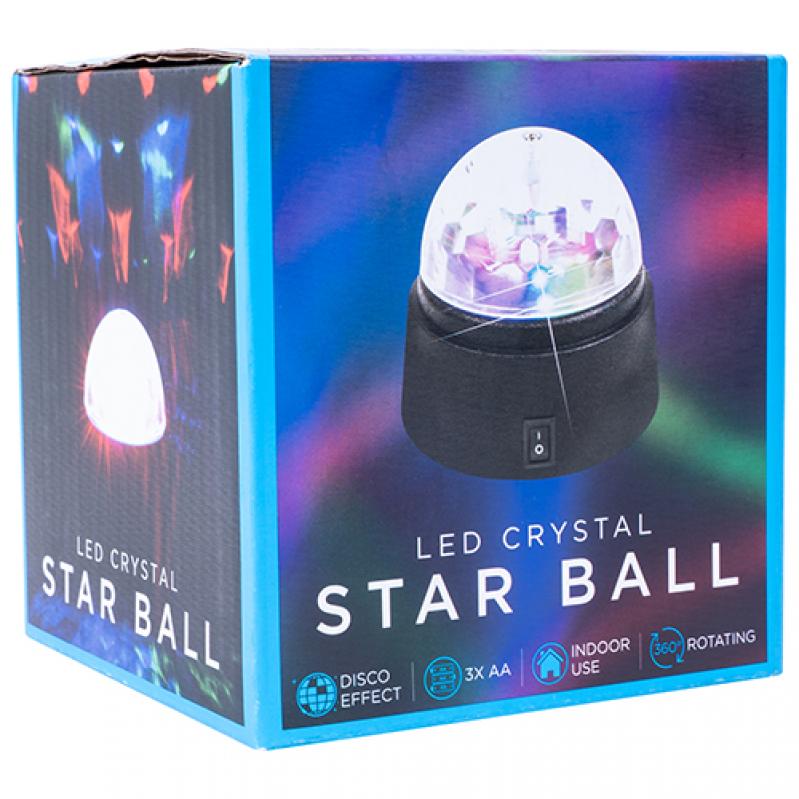 Disco LED Crystal Starball - Multi-colored - Gadgets