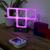 Tetris - Purple Neon Light - Purple - 21cm x 14cm - Gadgets