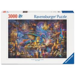 Ravensburger - Dragon’s Library 3000p (12001418) - Toys