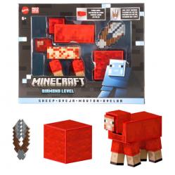 Minecraft - Diamond Level Sheep Action Figure & 3 Accessories (JCV22) - Toys