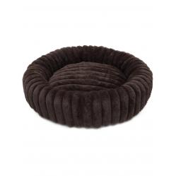Nordic paws - Ripple Comfort Dog Bed - Espresso - L - Pet Supplies