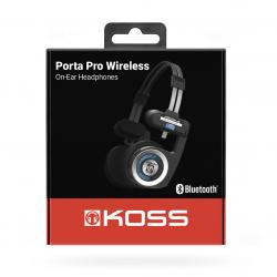 Koss - Headphone PortaPro Wireless 2.0 On-Ear - Black - Electronics