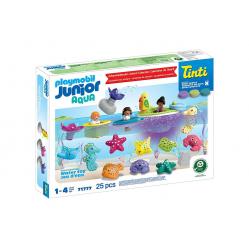 PLAYMOBIL - JUNIOR & Tinti: Colourful Bath Time Christmas Countdown (71777) - Toys