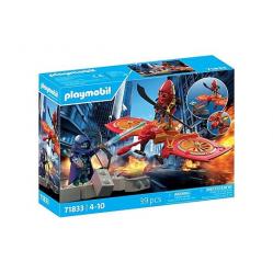 Playmobil - Heroes: Hero Drone Fight with Evil Ninja (71833) - Toys