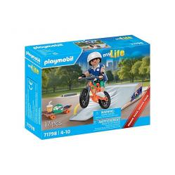 Playmobil - My life: Skateboarder with Ramp (71798) - Toys