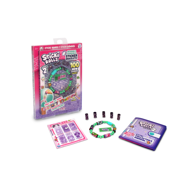 Sticki Rolls - Sticki Band S2 (SR102) - Toys Sticki Rolls - Sticki Band S2 (SR102) - Toys