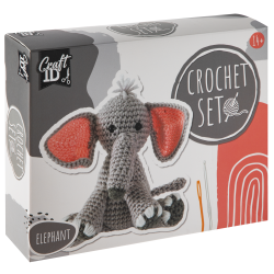 Craft ID - Crochet kit Elephant (CR1733) - Toys