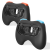 Trade Invaders - Pair of Controller Grips for Switch 2 Joy-Cons - Black - Nintendo Switch 2