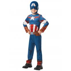 Rubies - Classic Costume - Captain America (128 cm) - Toys