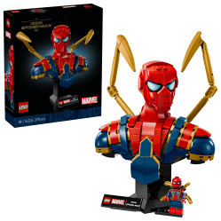 LEGO - Super Heroes - Iron Spider-Man Bust (76326) - Toys
