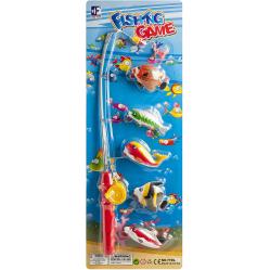 Vini Game - Fishing Rod Set with Hook & 5 Fish (31238) - Toys