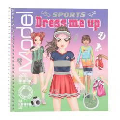 Topmodel - Dress Me Up Stickerbook Sports (413808) - Toys