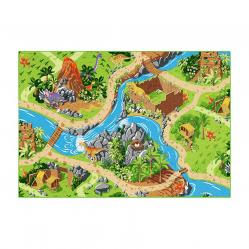 Rebel - Play rug - Dino world - 95 x 133 cm - Baby and Children