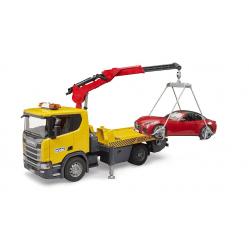 Bruder - Scania Super 560R Tow truck with Light & Sound (03552) - Toys
