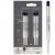 Parker - QUINKflow Ballpoint Pen Refills - Black - Medium Point - 10 Count - Office and School Supplies