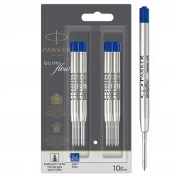 Parker - Ballpoint Pen Refills QUINKflow - Blue - Medium - Office and School Supplies