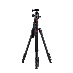 Rollei - Compact Traveler No. 2 Tripod - Aluminium - 43.5 cm Pack Size, 44 cm Min Height, 180 cm Max Height - Electronics