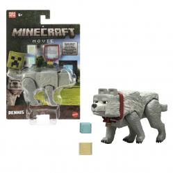 Minecraft - Movie Figure - Dennis the Wolf - Toys