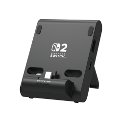 HORI - Dual USB PlayStand for Nintendo Switch 2 - Dark Grey - Nintendo Switch 2