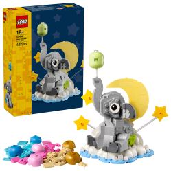 LEGO - LEGO Iconic - Baby Elephant in the Sky (40814) - Toys