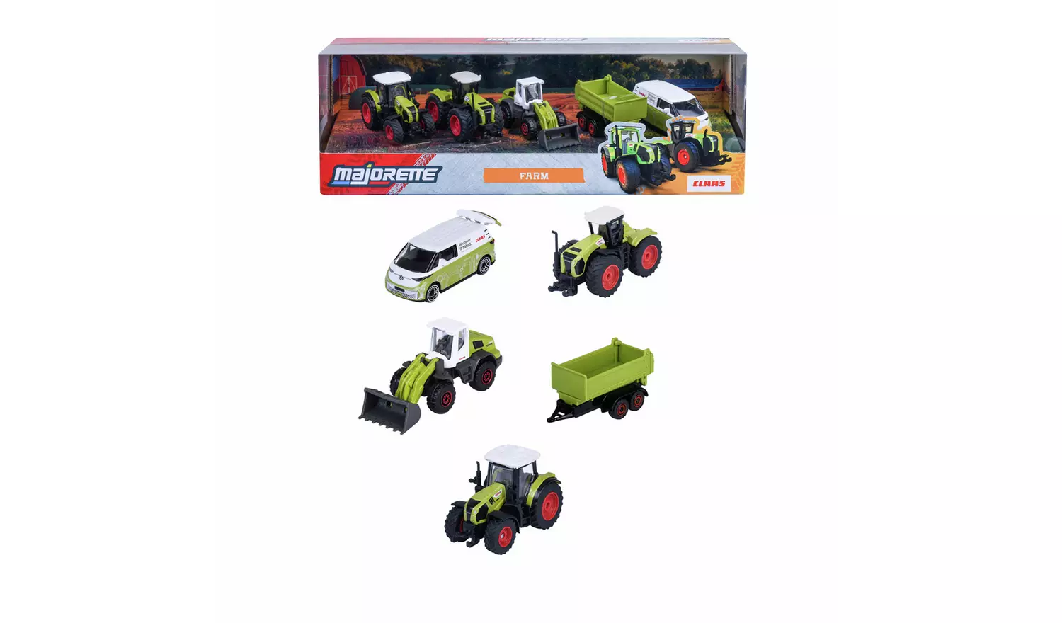 Majorette - Claas Farm 5 Pieces Giftpack (8503105002) - Toys