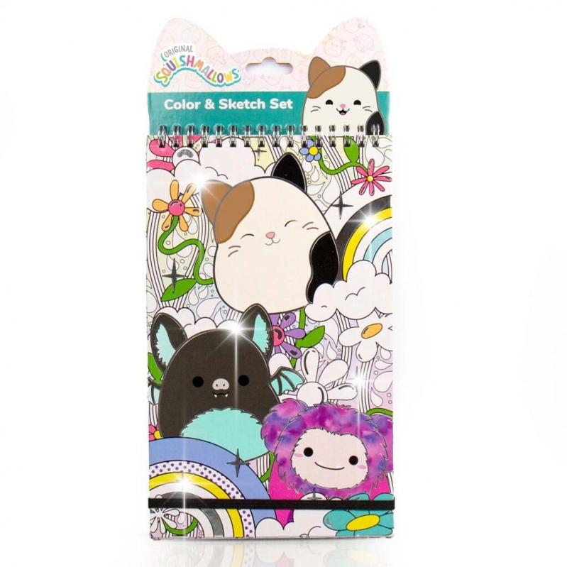 Squishmallows - Color And Sketch Book - (333-232620) - Toys